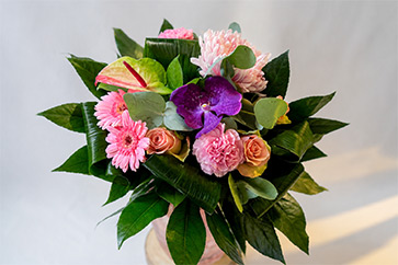 Bouquets blanc/vert